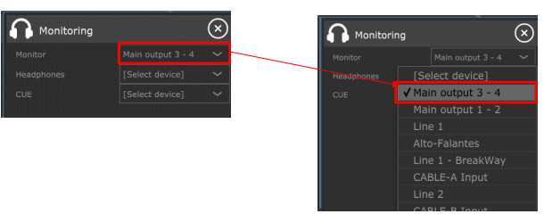 passo 16 - Configuração dos INPUTS e OUTPUTS
