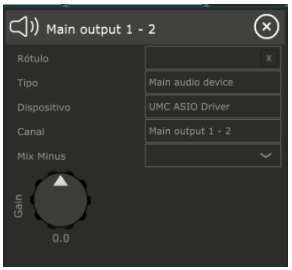 passo 5 - Configuração dos INPUTS e OUTPUTS