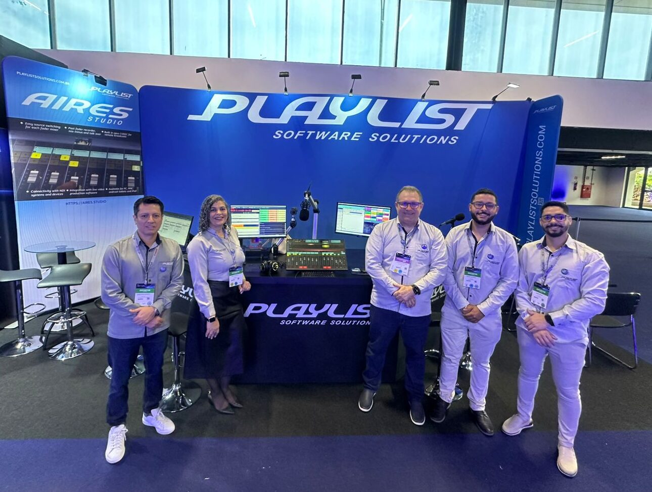Foto em Grupo da Playlist na Set Expo 2025