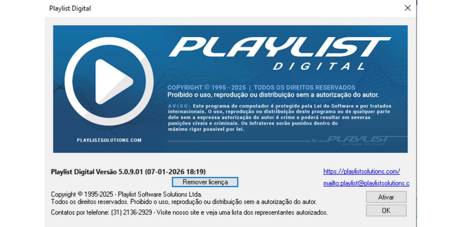 tela versão Playlist