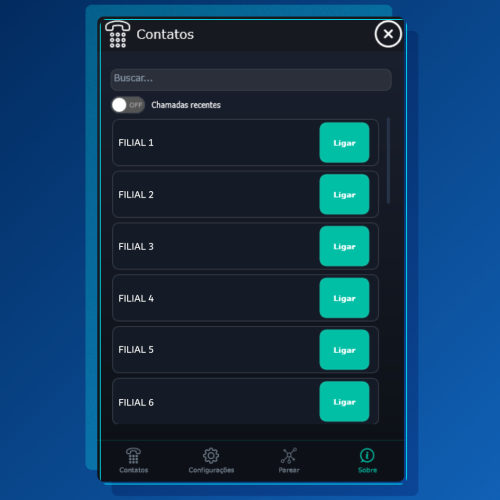 Aires Codec — múltiplos estúdios conectados com controle TX/RX em tempo real