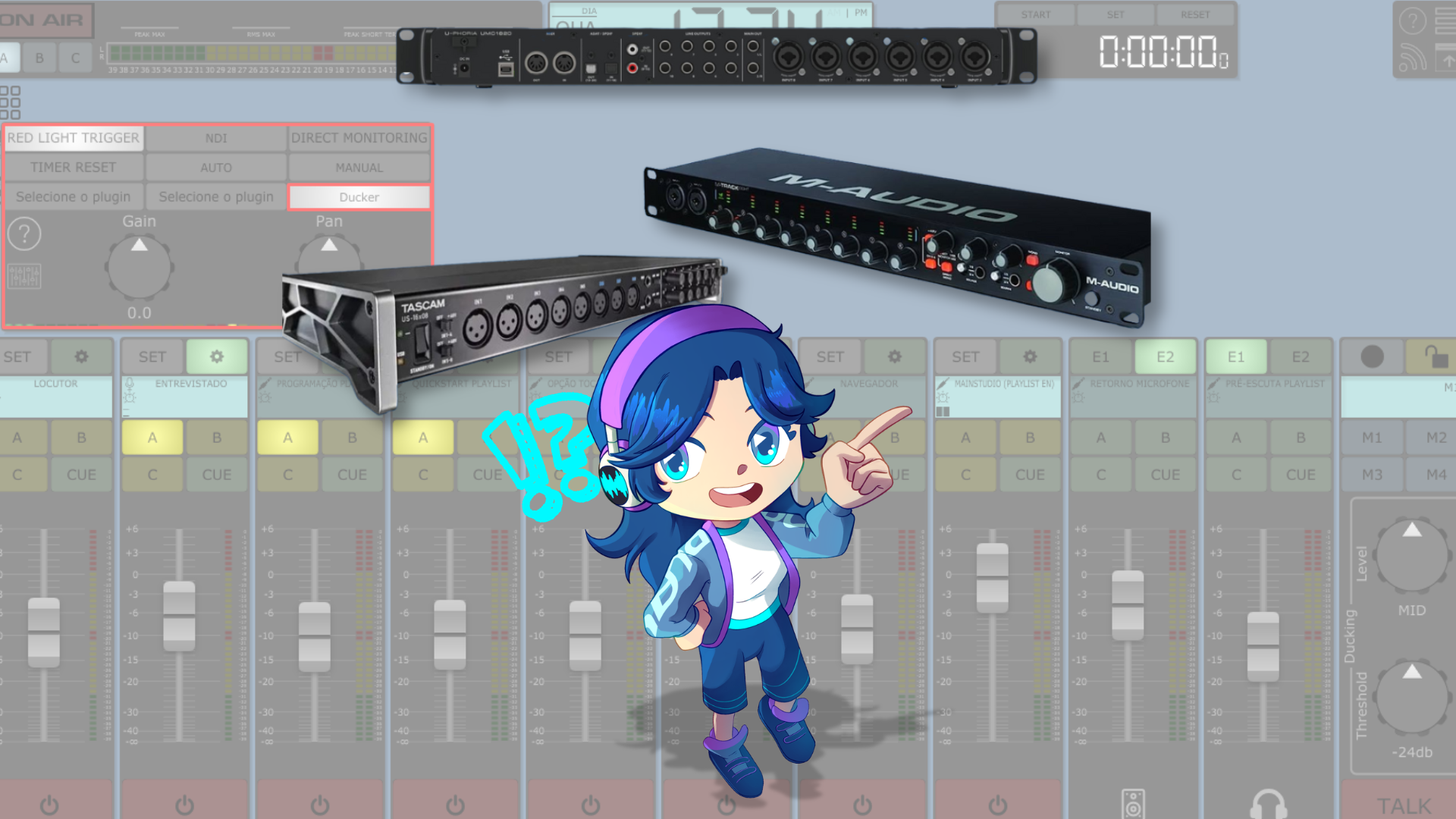 Painel de Sons do Windows