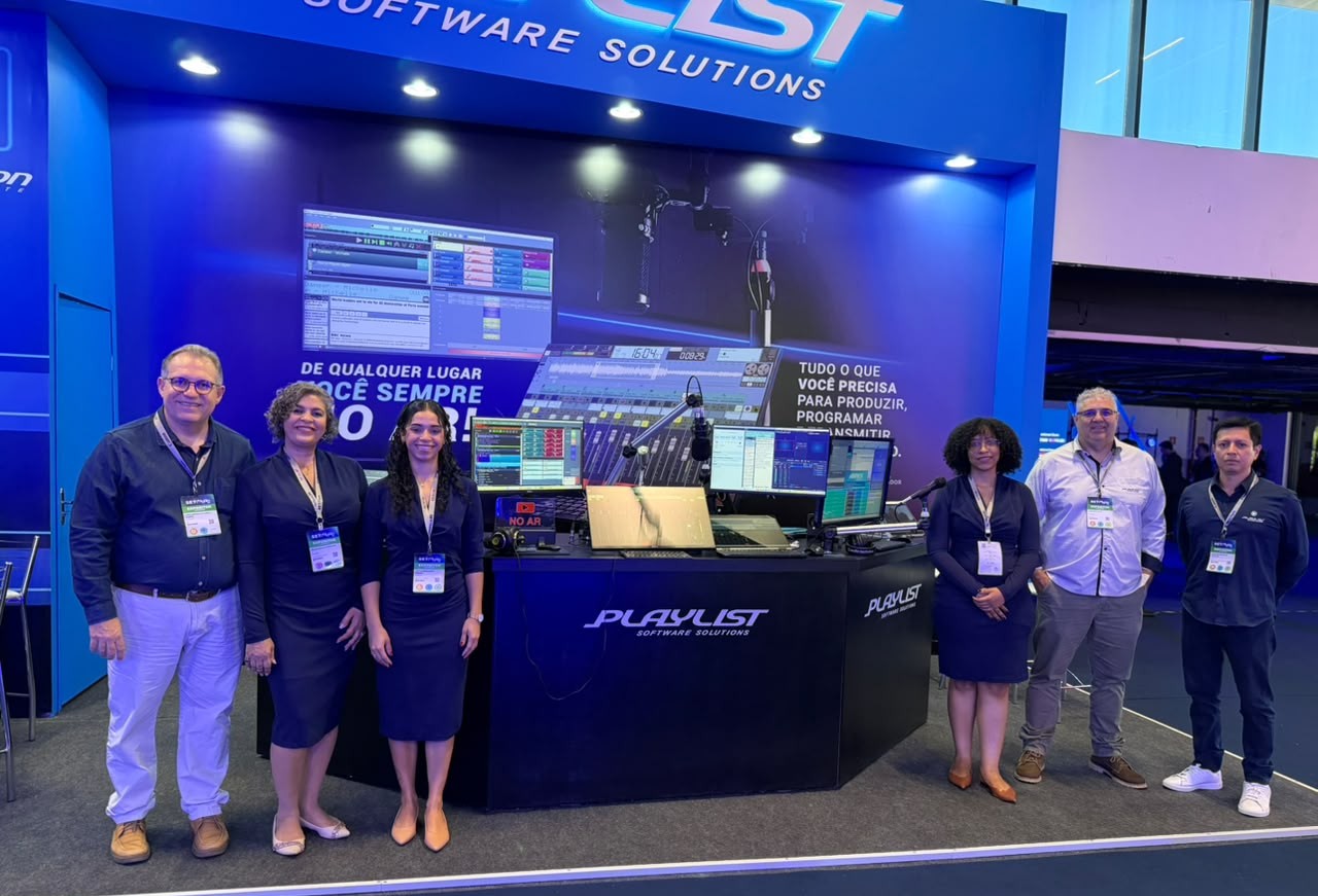 Equipe Playlist encerra a participação na SET Expo 2026