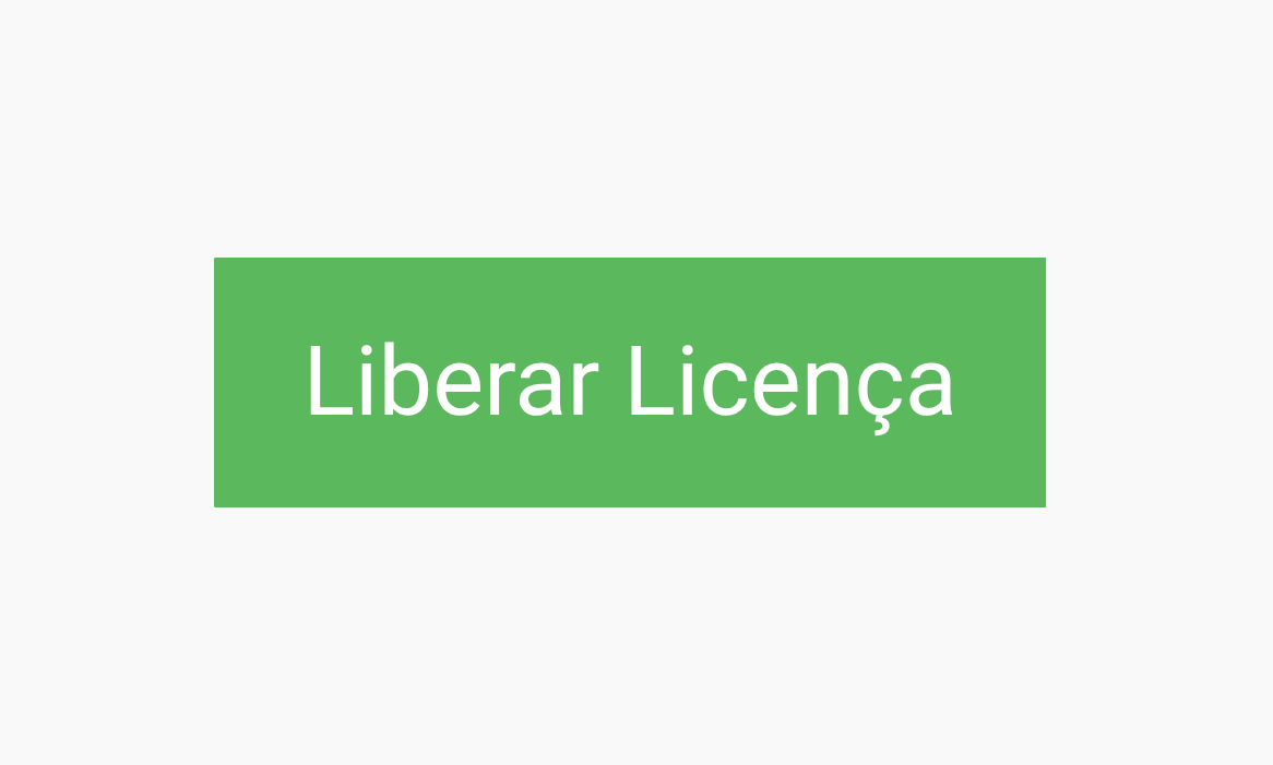 Tela Minhas Licenças, com a lista de licenças disponíveis e o botão Liberar Licença